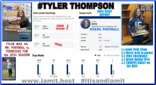 TYLER THOMPSON MARSHALL COUNTY TIGERS MR FOOTBALL 2024